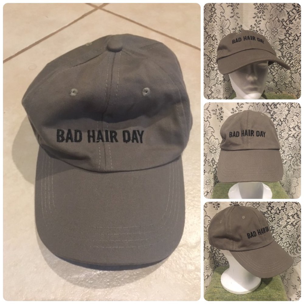 Bad Hair Day Adjustable Hat